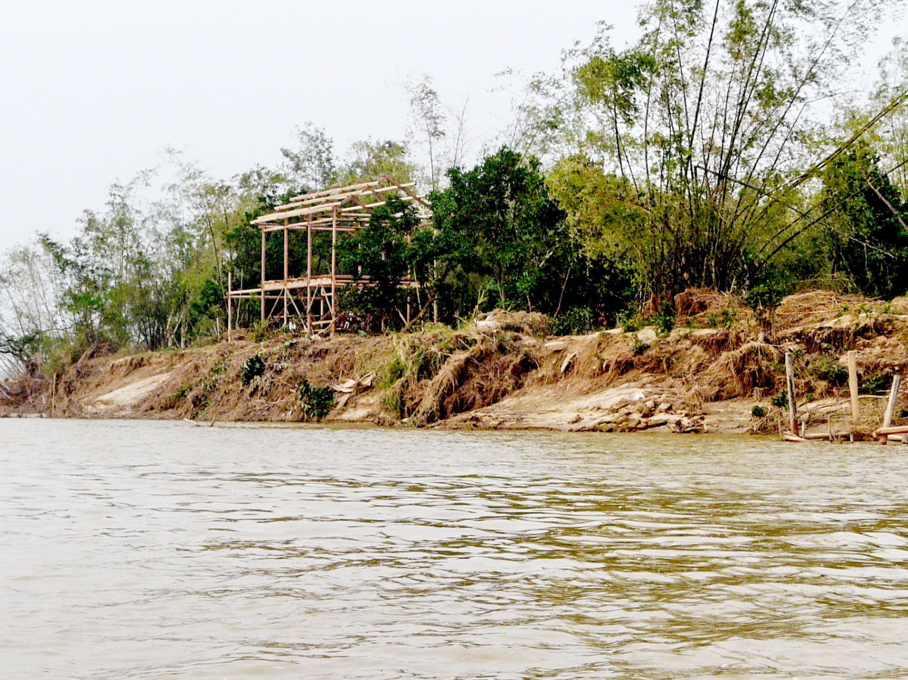 Riverbank erosion in Triêm Tây village, history