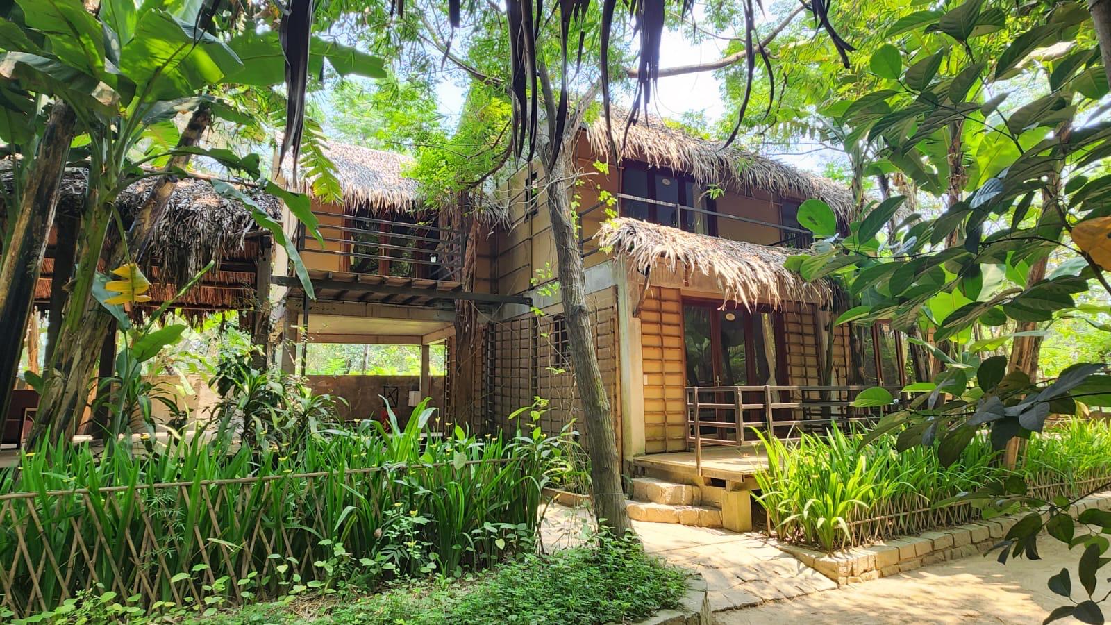 Poolside Riverside Villa